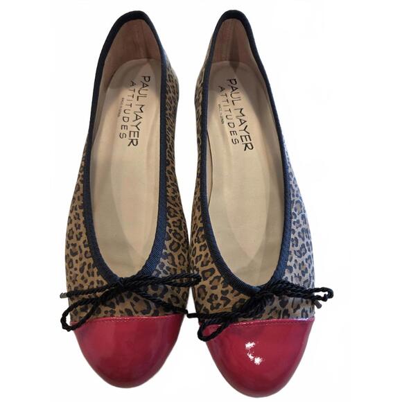 Paul Mayer Bingo Leopard Print - Size 6B - NIB - Picture 2 of 6